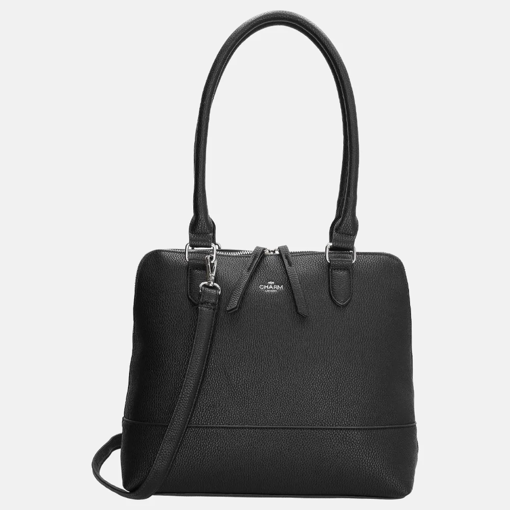Charm sales tas zwart
